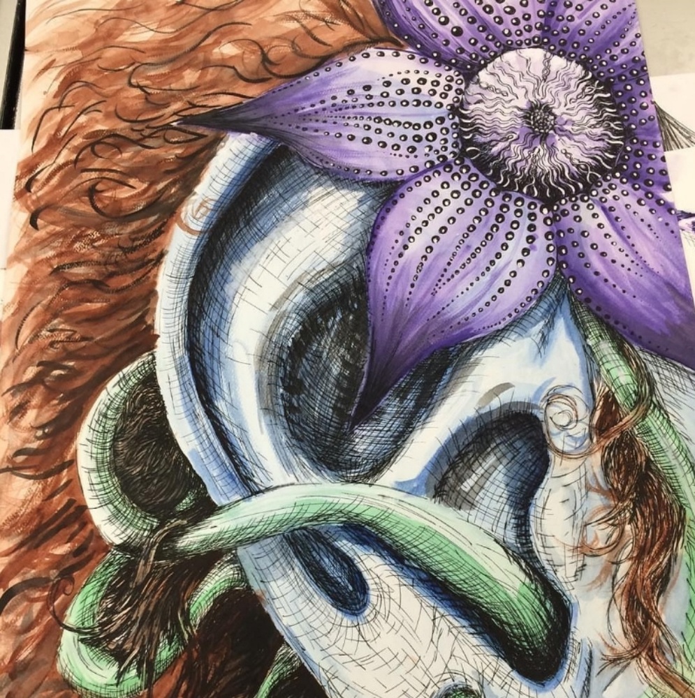 Handmade art piece